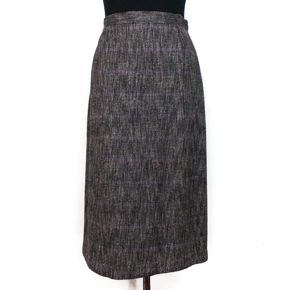 Boston Tailored Dresses & Skirts - VTG Boston Tailored | Pencil Skirt - Subtle Plaid
